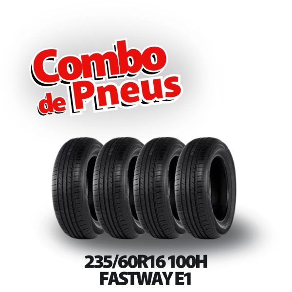 COMBO DE 4 PNEUS 235/60R16 100H  FASTWAY E1